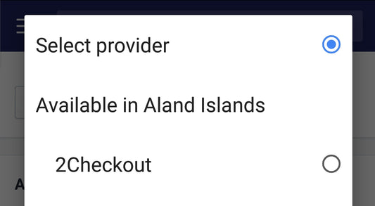 Shopify Payment Gateways Aland Islands set up services