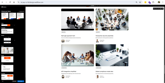 เชื่อมโยงอย่างราบรื่น: โซลูชัน Webflow และ Shopify โดยเอเจนซี่ของเรา