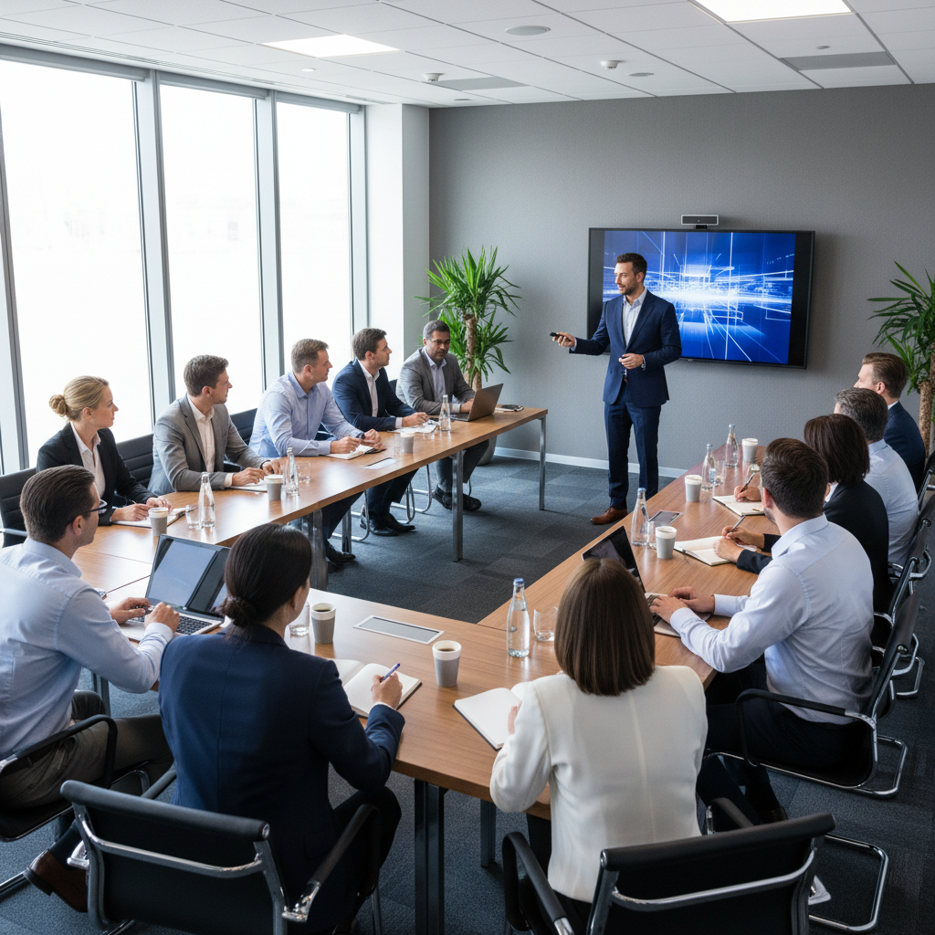 Corporate training workshop