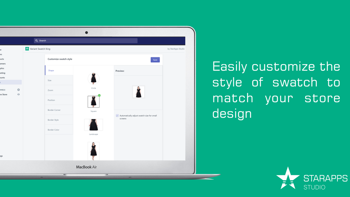 Shopify Color Swatch