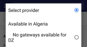 Shopify Payment Gateways แอลจีเรียตั้งค่าบริการ 
