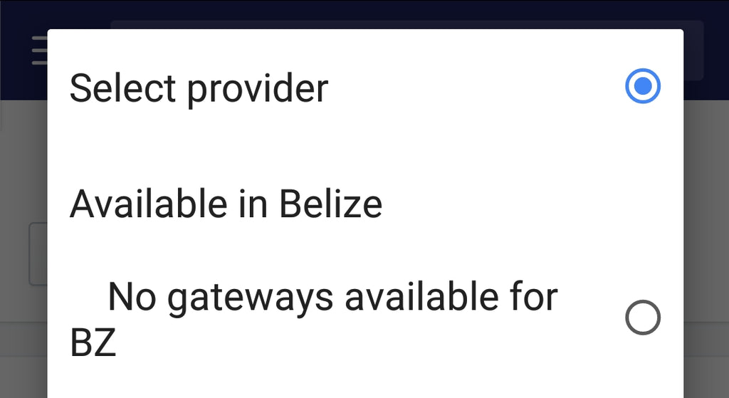 Shopify Payment Gateways Belize set up services.