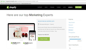 JadeCommerceCenter Shopify Setup and Marketing Expert in Thailand use the best technology developed for your online store.