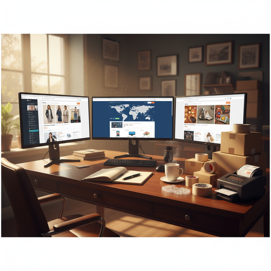 Amazon, eBay and Shopify multi-platform e-commerce training course
