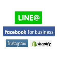 Shopify Social Commerce Line@ Facebook Instagram