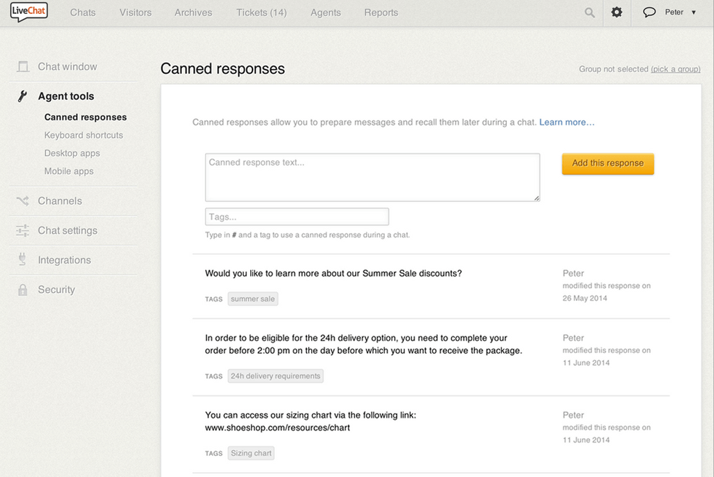 Shopify LiveChat set up service. JC